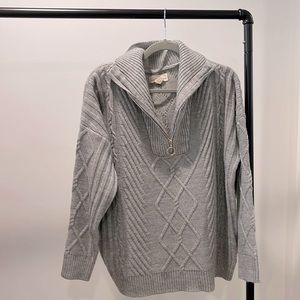 Gray wool sweater. Worn once. Great condition.
